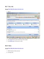 Code lập trình - Bài 7 & 8 doc