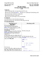 Tiết 43-44. Bài thực hành 6.