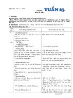 Giao an lop 2 tuan 23 CKTBVMT Huong