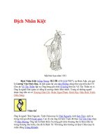 Danh nhân Trung Quốc Địch Nhân Kiệt