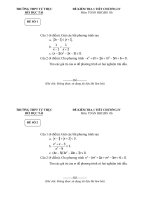 de kiem tra 1t chuong IV DS 10