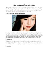 Nhẹ nhàng chống nếp nhăn pptx