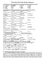 de thi khao sat lan 4