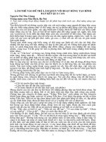 Dạy trẻ làm quen với hoạt động tạo hình