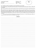 BÀI KIỂM TRA 1 TIẾT THÁNG 3 GDCD12-2010