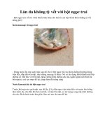 Làn da không tỳ vết với bột ngọc trai pps