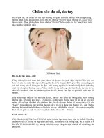 Chăm sóc da cổ, da tay pot