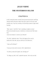 LUYỆN ĐỌC TIẾNG ANH QUA TÁC PHẨM VĂN HỌC-JULES VERNE -THE MYSTERIOUS ISLAND- CHAPTER 34 doc