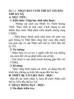 Lịch sử lớp 8 Bài 12 ppt