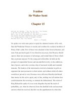 Ivanhoe -Sir Walter Scott-Chapter 15 docx