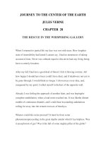 LUYỆN ĐỌC TIẾNG ANH QUA TÁC PHẨM VĂN HỌC-JOURNEY TO THE CENTER OF THE EARTH -JULES VERNE- CHAPTER 28 ppsx