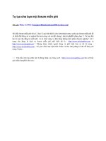 Tạo Forum PHP - Bài 13 pdf