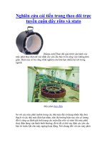Nghiên cứu cải tiến trong theo dõi trực tuyến cuộn dây rôto và stato ppsx