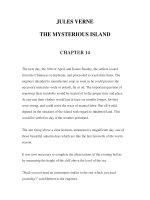 LUYỆN ĐỌC TIẾNG ANH QUA TÁC PHẨM VĂN HỌC-JULES VERNE -THE MYSTERIOUS ISLAND- CHAPTER 14 potx