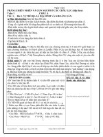 Giáo án Địa Lí 8 ( Tiết 1- Tiết 33 )