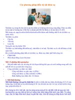 Các phương pháp điều trị tật khúc xạ pptx