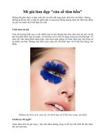 Mi giả làm đẹp 