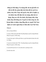 Đăng ký biến động về sử dụng đất, tài sản gắn liền với đất do đổi tên; giảm diện tích thửa đất do sạt lở tự nhiên; thay đổi về hạn chế quyền; thay đổi về nghĩa vụ tài chính; ... pptx