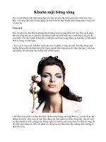 Khuôn mặt bừng sáng pot