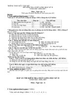 ĐKT Ngữ văn 6 HKII