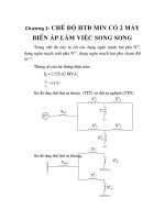 thiết kế trạm biến áp cho phân xưởng, chương 2 pot