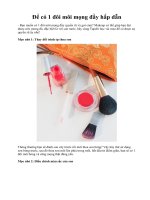 Để có 1 đôi môi mọng đầy hấp dẫn potx