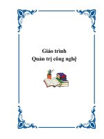 quản trị công nghệ