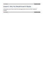 10 Minute Guide to Investing in Stocks Chapter 2 docx