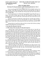 sinh hoat chuyên môn