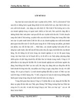 NGHIÊN CỨU TỔ CHỨC, QUẢN LÝ CỦA CÔNG TY CỔ PHẦN ĐẦU TƯ XÂY DỰNG ĐÔ THỊ BẮC HÀ