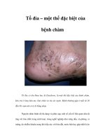 Tổ đỉa – một thể đặc biệt của bệnh chàm pot