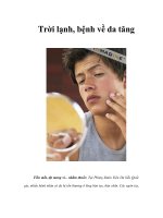 Trời lạnh, bệnh về da tăng ppsx