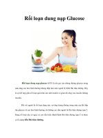 Rối loạn dung nạp Glucose pot