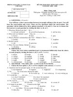 De HSG Tieng Anh vong thi tinh