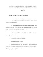 CHƯƠNG 2: MỘT SỐ KHÁI NIỆM CHẤT LƯỢNG (Phần 5 pot