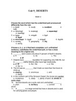Unit 9_ DESERTS_Test 3.doc
