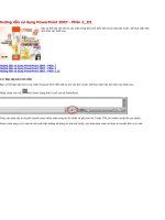 Hướng dẫn sử dụng PowerPoint 2007 ­- Phần 2_III potx