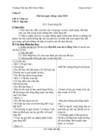 Giáo án Lớp 5 Tuần 27