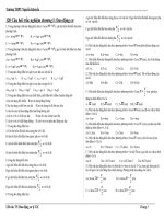 120 câu TN dao động điều hòa CB