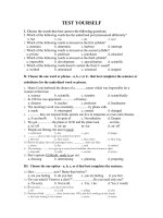 TEST YOURSELF_Unit 1-2-3.doc