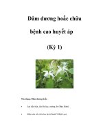 Dâm dương hoắc chữa bệnh cao huyết áp (Kỳ 1) potx