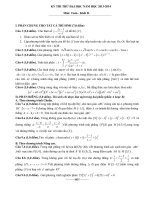 đề thi thử đại học năm 2014 (có đáp án)