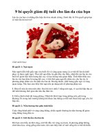 9 bí quyết giảm độ tuổi cho làn da của bạn pot