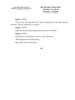 Đề thi học sinh gioi lop 10 + đáp án