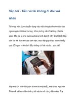 Sếp tôi - Tiền và tài không đi đôi với nhau pps