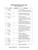 ke hoach day on tap anh 9