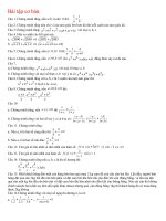 chuyen de HSG bat dang thuc