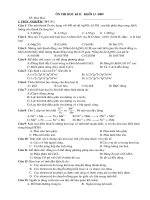 ĐỀ CƯƠNG ÔN THI HK 2 -HÓA 12