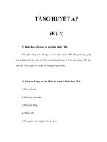 TĂNG HUYẾT ÁP (Kỳ 3) ppsx