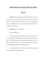 VIÊM MÀNG NGOÀI TIM CO THẮT (Kỳ 2) pdf